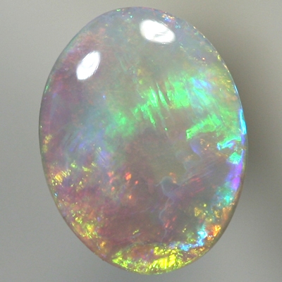 SOLID SEMI BLACK OPAL Crisp neon orange and green